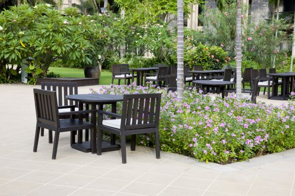 Courtyard Landscaping in Richardson