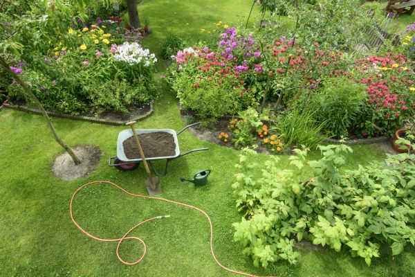 Flower Bed Construction in Richardson