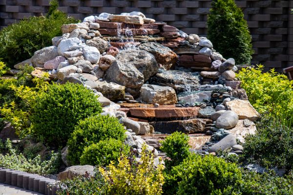 River Rock Landscaping in Richardson