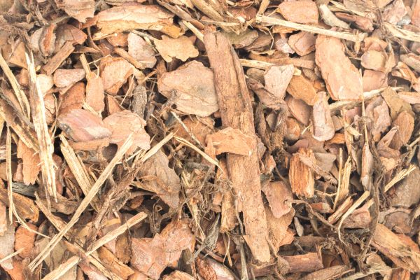 Bark Mulch Installation in Richardson